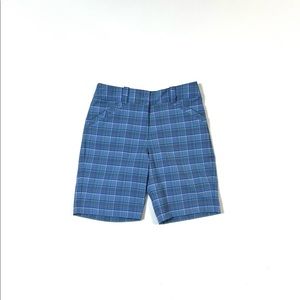 Nike Blue Plaid Women's Shorts